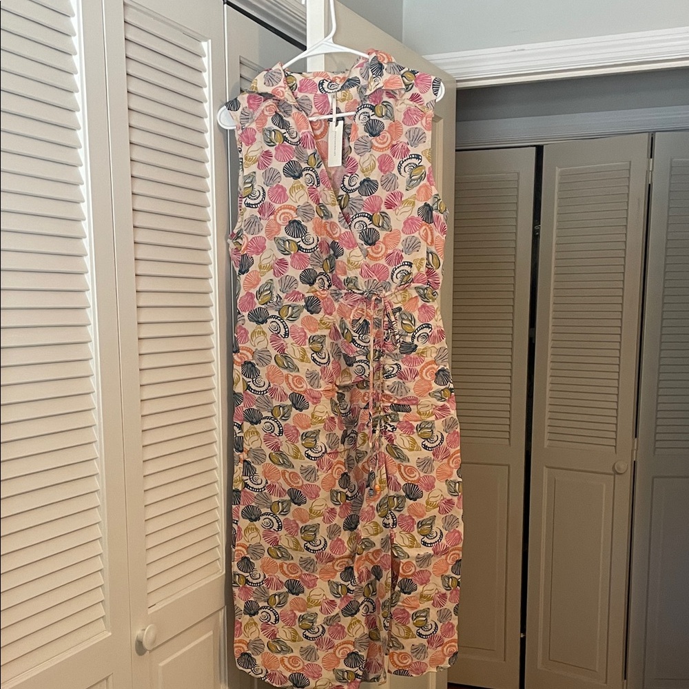Vibrant Midi Dress - Pink and Yellow